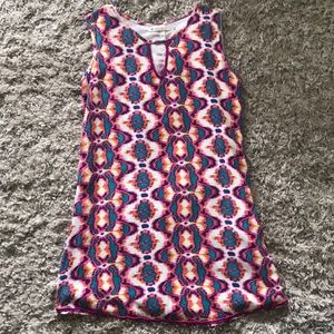 Never worn, bright colored dress